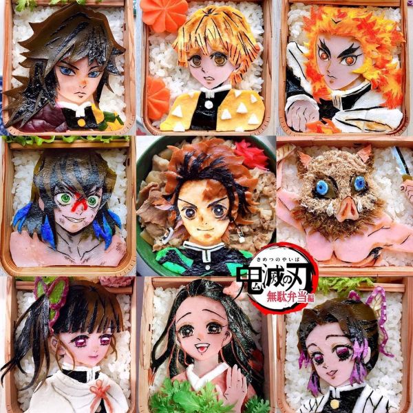 bento hình nhân vật anime